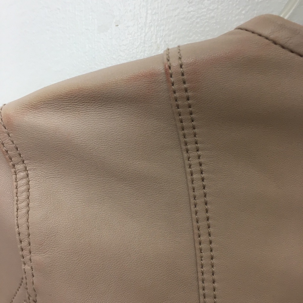 Marissa Webb Lamb Leather Shane Peplum Jacket - Picture 11 of 13